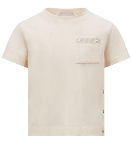 Moncler T-shirt - Creme