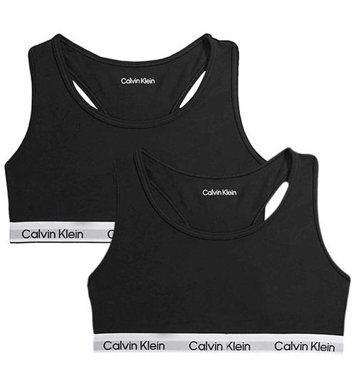 Calvin Klein Toppe - 2-pak - Sort