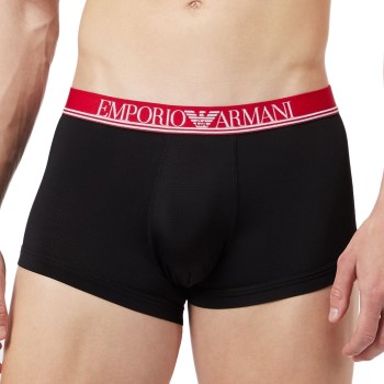 Emporio Armani Microfiber Trunk Sort polyamid Large Herre