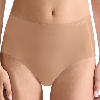 Sloggi Trusser 2P ZERO Feel 2 0 High Waist Brief C2P Beige Large Dame