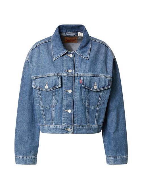 LEVI'S ® Overgangsjakke 'Cropped Loose Trucker'  blå