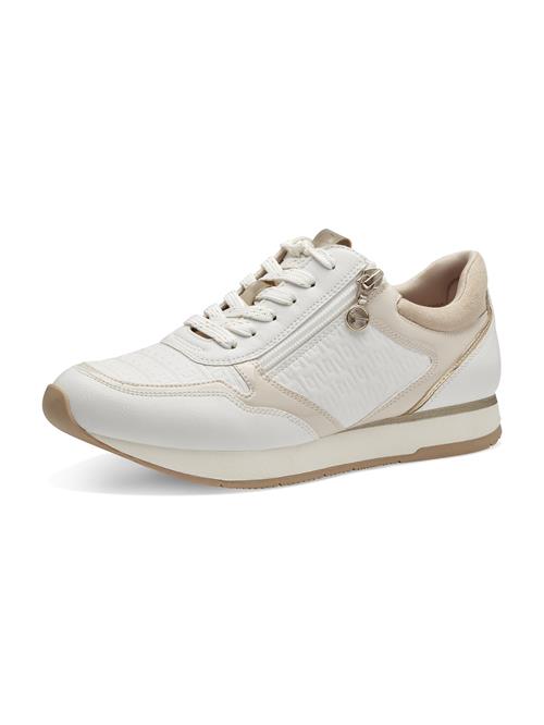 Tamaris Sneaker low  beige / hvid