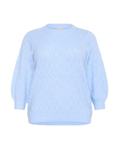 Se KAFFE CURVE Pullover 'Anita'  himmelblå ved About You