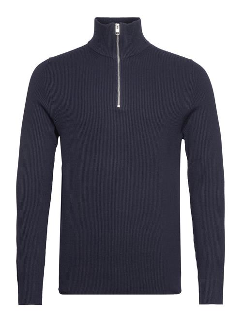 Jack & Jones Jprccperfect Knit Half Zip Sn Jack & J S Navy