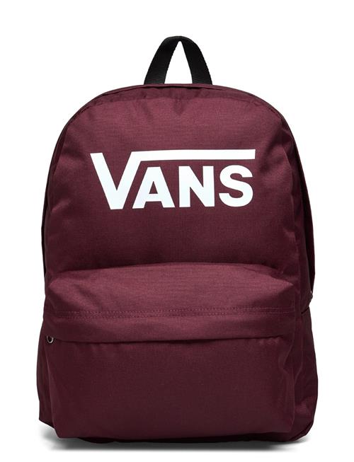 Old Skool Print Backpack VANS Burgundy