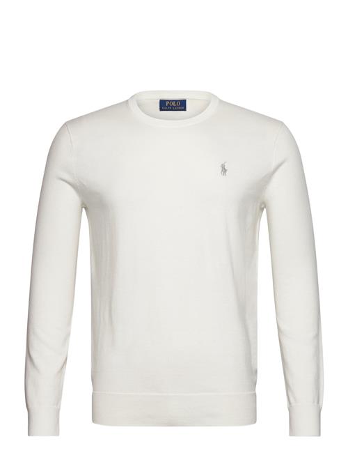 Polo Ralph Lauren Slim Fit Textured Cotton Sweater Polo Ralph Lauren White