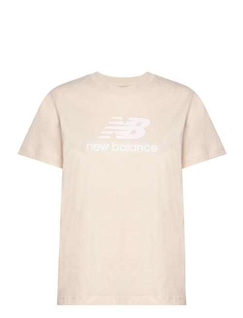 New Balance Sport Essentials Jersey Logo T-Shirt New Balance Cream