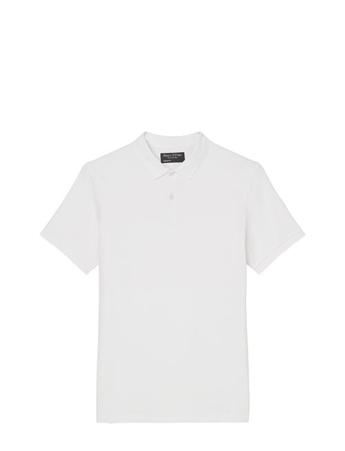 Se Marc O'Polo Polos Short Sleeve Marc O'Polo White ved Booztlet