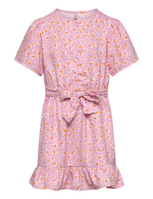 Kogpalma S/S Dress Ptm Kids Only Pink