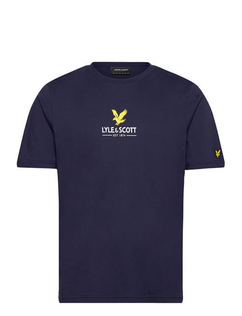 Eagle Logo T-Shirt Lyle & Scott Navy