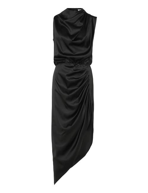 Ahlvar Gallery Tilda Satin Dress Ahlvar Gallery Black