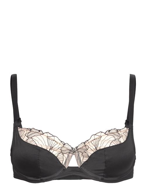 CHANTELLE Pulp Tattoo Love Very Covering Underwired Bra CHANTELLE Black