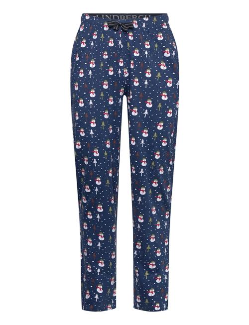 X-Mas Pyjama Pants Lindbergh Blue