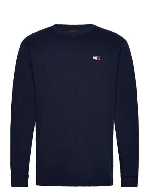 Tjm Reg Badge Ls Tee Tommy Jeans Navy