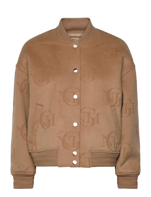 Jacquard Varsity Jacket GANT Beige