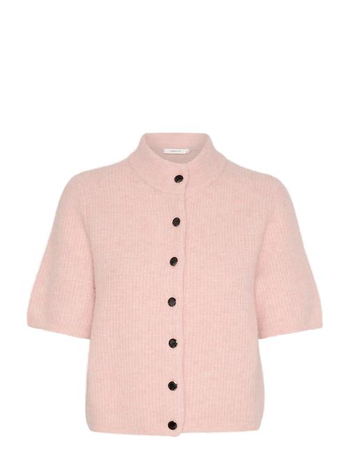 Alphagz Ss Short Cardigan Gestuz Pink