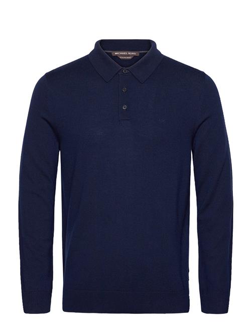 Michael Kors Core Merino Ls Polo Michael Kors Navy