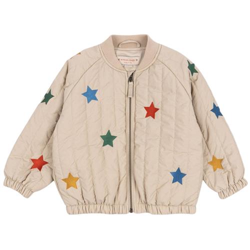 Konges Sløjd Juno Bomberjakke Oxford Tan Stars | Beige | 5-6 years