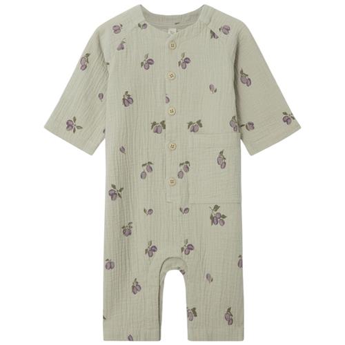 garbo&friends Prune Muslin Onesie i Prune Green | Grønn | 74/80 cm