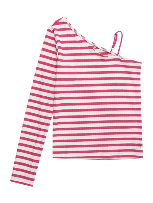 KIDS ONLY Bluser & t-shirts  mørk pink / hvid