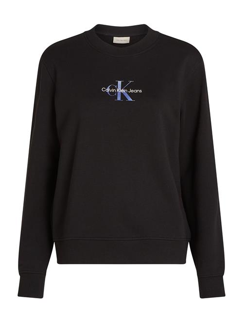 Calvin Klein Jeans Sweatshirt  violetblå / lavendel / sort / hvid