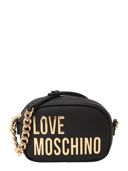 Se Love Moschino Skuldertaske  guld / sort ved About You