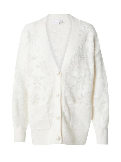 VILA Cardigan 'VICOOPS'  creme