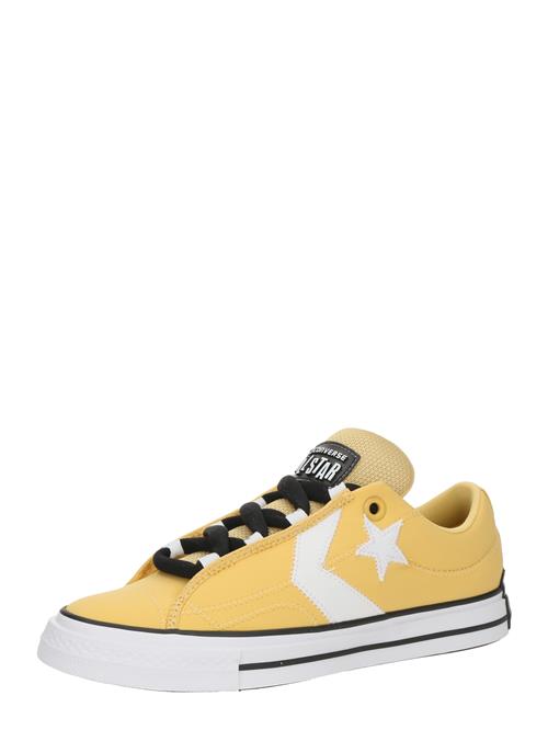 Se CONVERSE Sneaker low 'STAR PLAYER 76'  lemon / sort / hvid ved About You