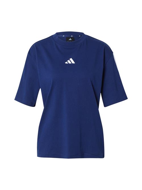 ADIDAS SPORTSWEAR Funktionsbluse  mørkeblå / hvid