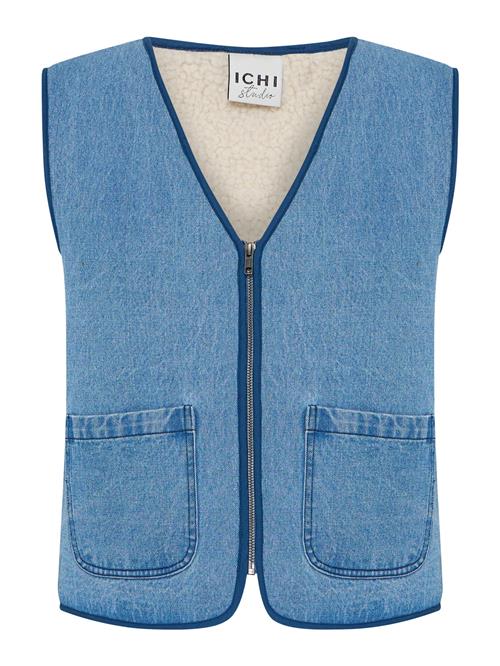 ICHI Vest 'HIRAMO'  blue denim