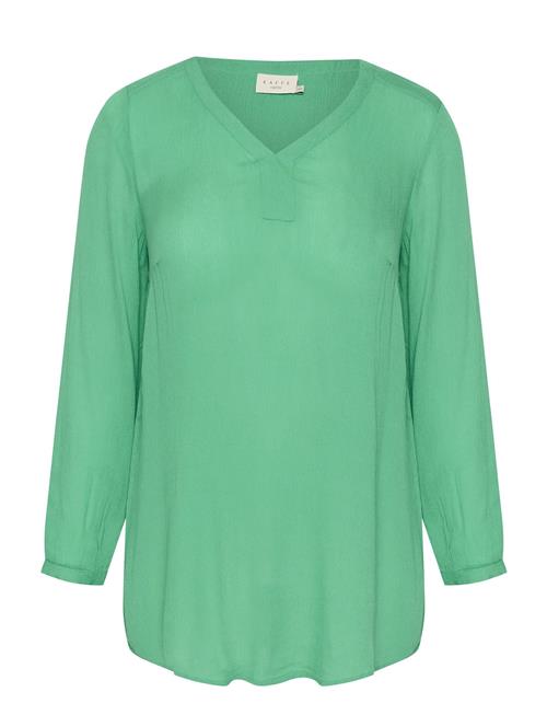 Kaffe Curve Kcami Ls Tunic Kaffe Curve Green