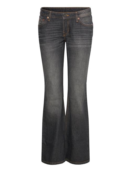 Nova Low Rise Slim Bootcut Leg Jeans Weekday Black