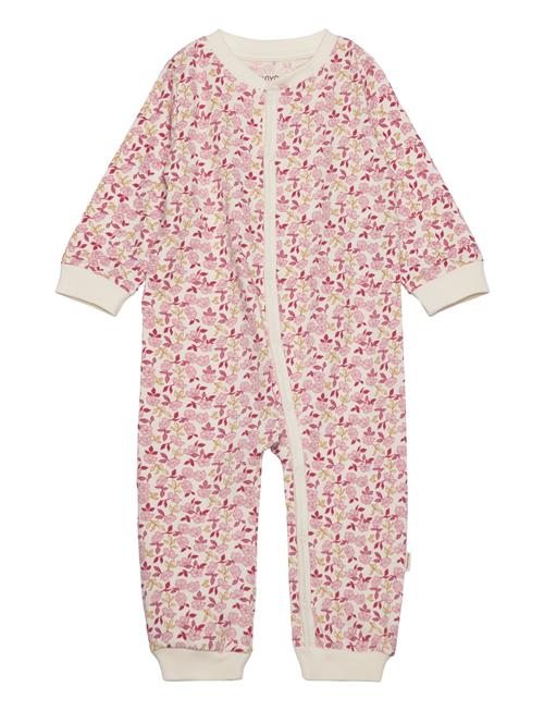 Minymo Nightsuit Ls Aop Minymo Pink