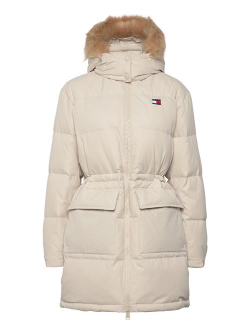 Tommy Jeans Tjw Midi Alaska Faux Fur Tommy Jeans Cream