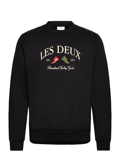 Les Deux Ivy League Sweatshirt Les Deux Black