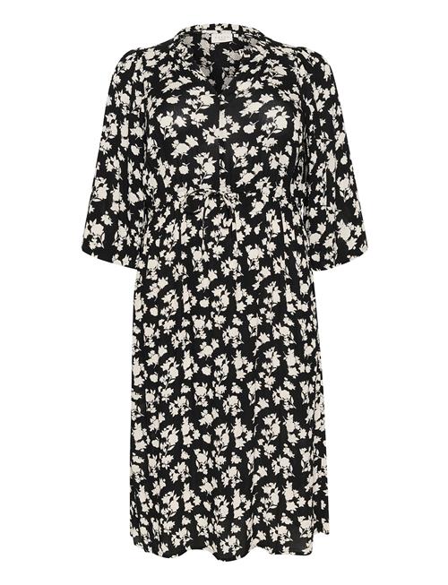 Kaffe Curve Kcjuna Ami Dress Kaffe Curve Black