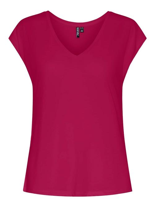PIECES Shirts 'PCKamala'  kirsebærsrød