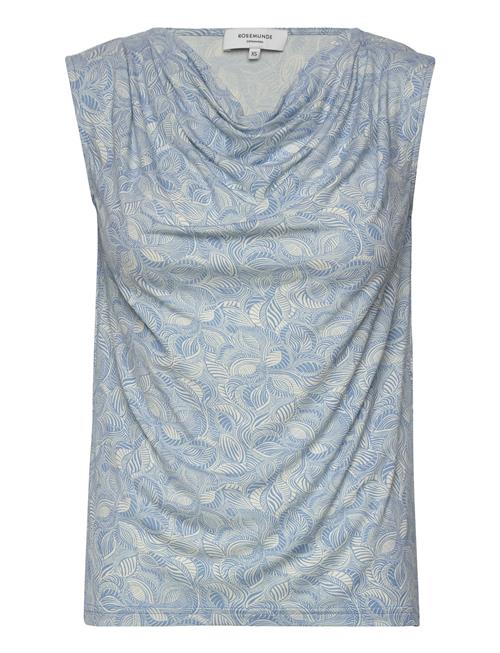 Rosemunde Rwbiarritz Ss Waterfall T-Shirt Rosemunde Blue