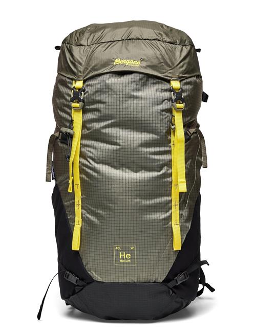 Bergans Helium V5 W 40 Green Mud/Black/Pineapple 40L Bergans Khaki