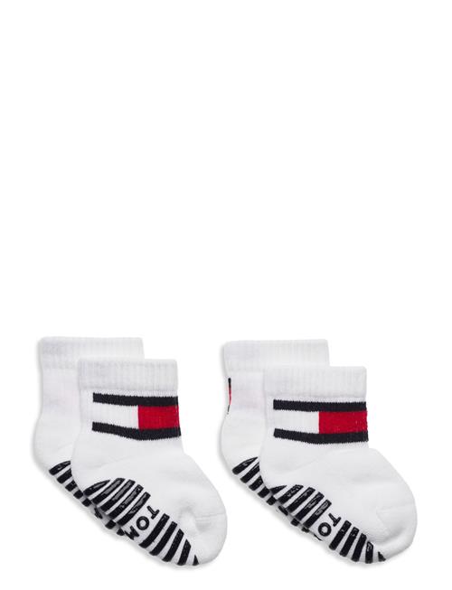 Th Baby Sock 2P Flag Sock Tommy Hilfiger White