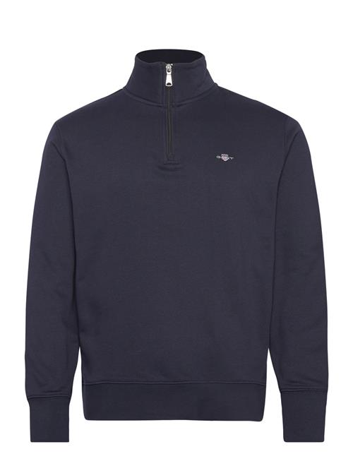 GANT Emb Archive Shield Half Zip GANT Navy