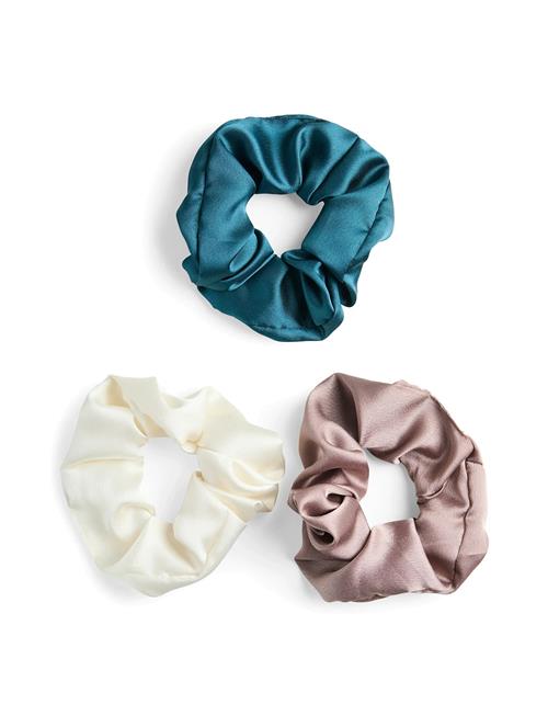 Pcfio 3-Pack Scrunchie Pieces Blue