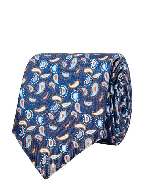 Slhpreben Silk Tie Selected Homme Blue