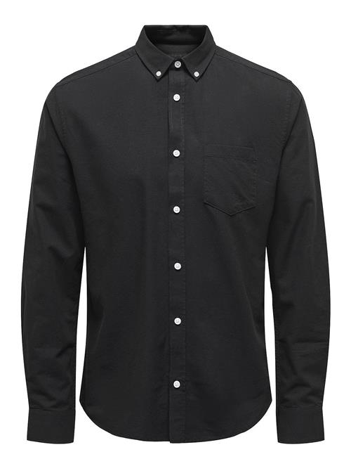 ONLY & SONS Onsalvaro Slim Ls Oxford Shirt Noos Frml ONLY & SONS Black