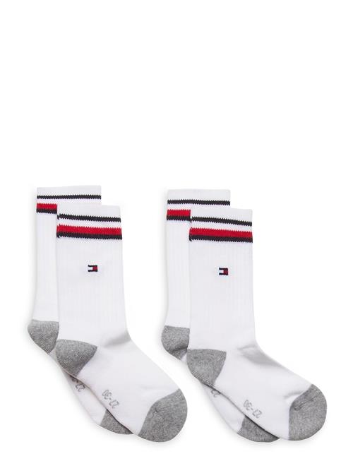 Tommy Hilfiger Th Kids Iconic Sports Sock 2P Tommy Hilfiger White