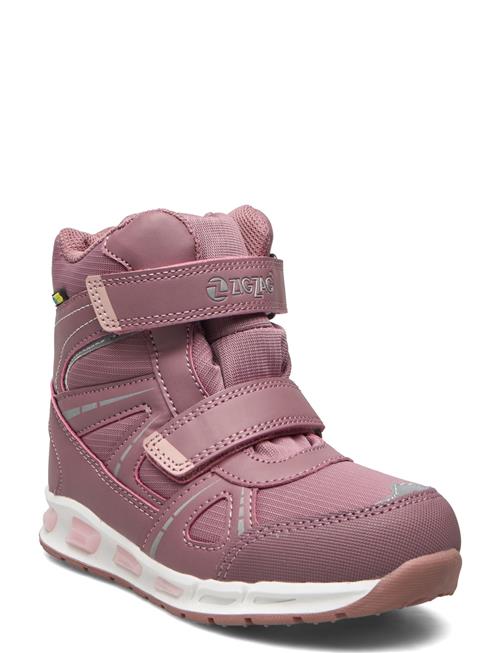 ZigZag Taier Kids Wp Boot W/Lights ZigZag Pink