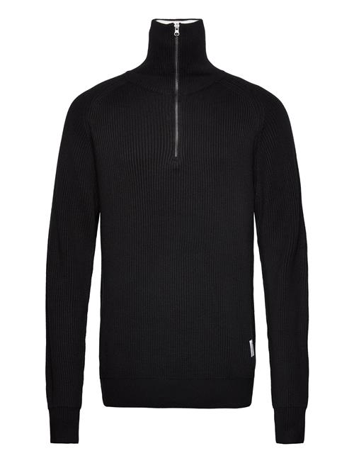 Resteröds Knitted Zip Pullover Resteröds Black