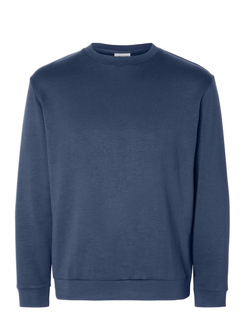 Selected Homme Slhemanuel Soft Crew Neck Sweat Noos Selected Homme Navy