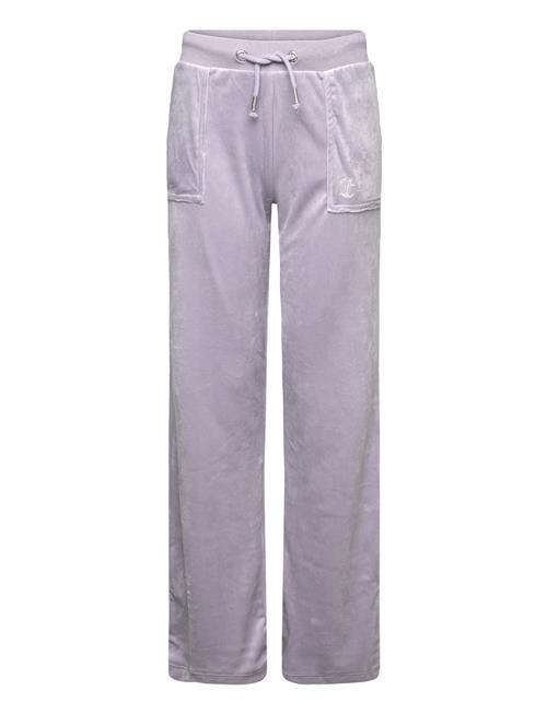 Tonal Wide Leg Jogger Juicy Couture Purple