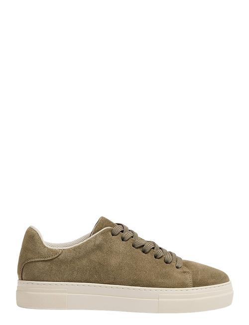 Slhdavid Chunky Suede Sneaker Noos Selected Khaki